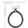 thumbnail image 2 of 3pcs Trumpet Cleaning Care Kit Small Cleaning Set Including Rope Brush Mouthpiece Brush Valve Brush, 2 of 3