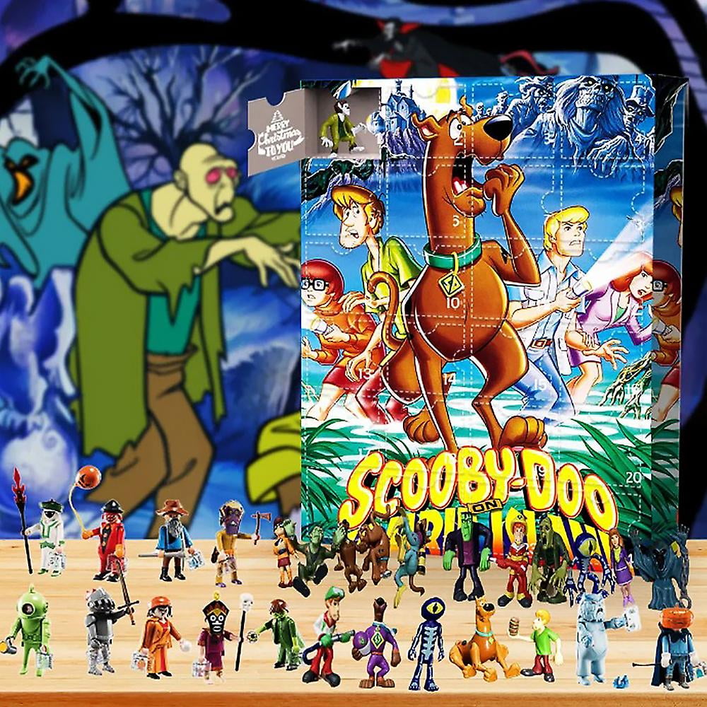 2023 Christmas Scooby-doo Figure Doll Toys Advent Calendar Xmas 24