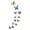 Multicolor, variant on Wovilon 12Pcs Luminous Butterfly Design Decal Art Wall Stickers Room Magnetic Home Decor