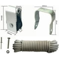 thumbnail image 4 of FYBTO Extension Ladder Rope Pulley Kit 40Feet Rope Simple Installation Replace Parts High Abrasion Resistance Sturdy Replacement-0625, 4 of 5