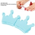 thumbnail image 3 of Silicone Nail Separator Brush Soft Crown Shape Reusable Nail Pen Manicure Pedicure Tool, 3 of 7