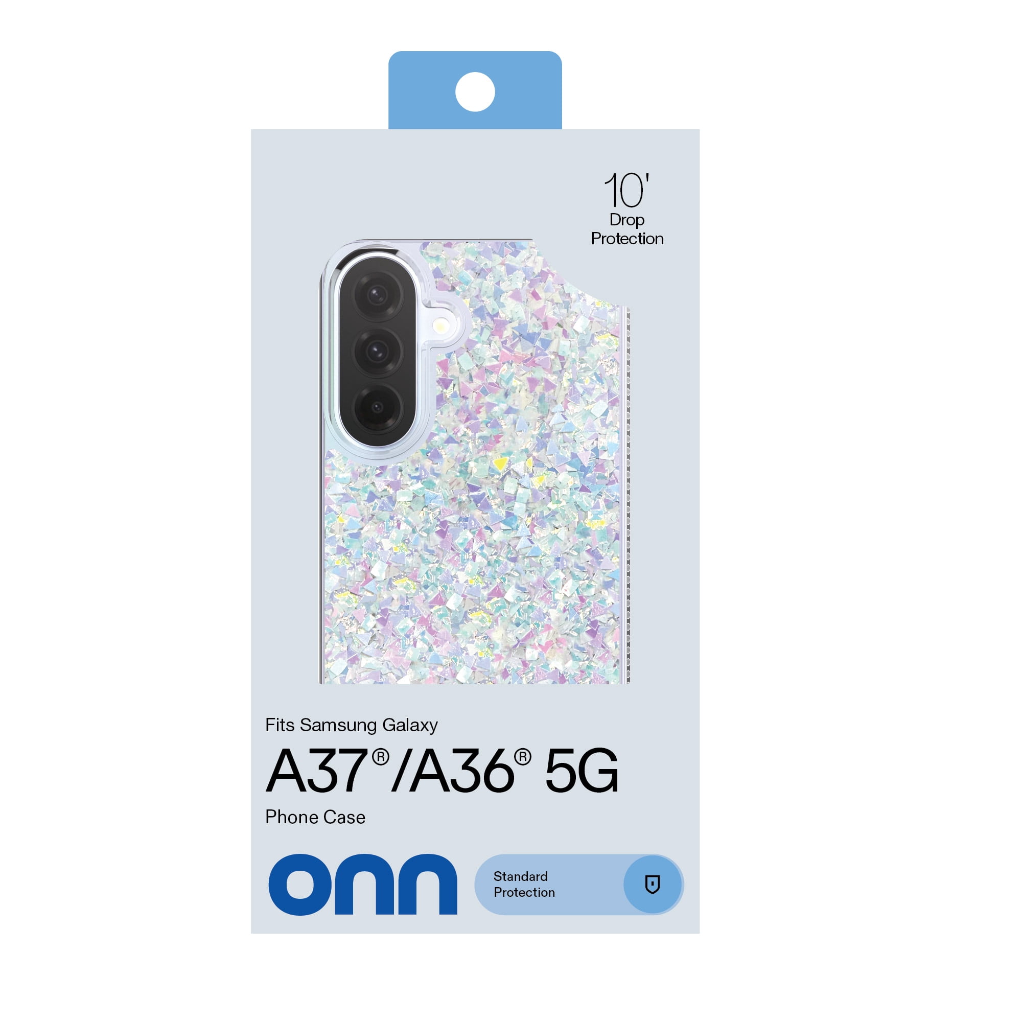 onn Phone Case for Samsung Galaxy A37 5G / A36 5G - Iridescent Glitter Fleck