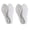 Gray, variant on Insoles for Women Man, Soft Memory Foam, Anti-Fatigue & Shock Absorption, Breathable Arch Support Inserts, 2 Pair