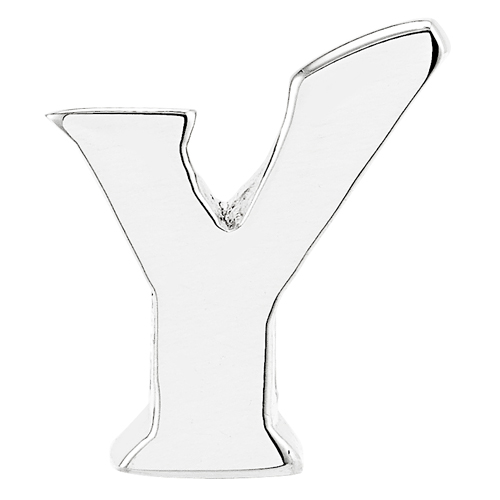 Reflection Beads Sterling Silver Reflections Letter Y Bead