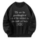 thumbnail image 2 of Sudadera con cuello redondo para mujer, ropa de otoño, camisetas con cuello redondo, sudadera para vacaciones de otoño, regalo de viaje de oficina , l L Yinane Sudadera con cuello redondo, 2 of 8