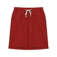 thumbnail image 4 of Tumotour Sports Shorts For Teens Five Quarter Pants Shorts Elastic High Waisted Wide Leg Shorts Casual Workout Gym Shorts Beach Summer Shorts With Pockets, 4 of 9