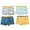 Grey-I, variant on LRen Boys Boxer Briefs 4 Pack Toddler Soft and Breathable Cotton Underwear Elastic Waistband, Cute Dinosaur Prints Kids Flat Underwear 2-11 Years