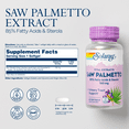 thumbnail image 2 of Solaray Guaranteed Potency Saw Palmetto Berry Extract, Softgel (Btl-Plastic) 160mg | 60ct, 2 of 6