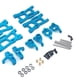 thumbnail image 4 of 1/12 124019 124018 WLtoys RC Car Upgrade Metal Kit Brazos Asiento Buje de dirección Azul, 4 of 7