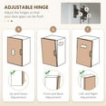 thumbnail image 4 of HOMCOM 71" Pantry Cabinet w/ Microwave Space Buffet w/ Hutch White, 4 of 10