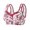 18#Red, variant on Front Closure Bras for Older Women Comfortable Button Plus Size No Underwire High Support Push Up Fashion Daily Older Bra Complexion 30