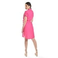 thumbnail image 3 of Vestido camisero de lino Roman Fashion /Juvenil, 2336 (Fiusha) fucsia G, 3 of 5