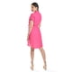 thumbnail image 3 of Vestido camisero de lino Roman Fashion /Juvenil, 2336 (Fiusha) fucsia CH, 3 of 5