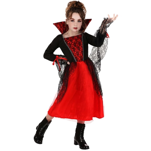 Girl's Regal Vampire Costume