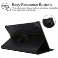 thumbnail image 4 of [PST] iPad Pro 11 Pouces (M4) 2024 / (M5) 2025 Étui Rotatif, Étui Intelligent à Rotation 360 Degrés en Cuir PU avec Support, 4 of 5