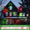 thumbnail image 2 of HLONK Projecteur de Noël 10 Motifs Lumières de Projection DEL avec Télécommande Spectacle d'Étoiles Rouges et Vertes pour l'Extérieur et l'Intérieur Fêtes de Noël, 2 of 9