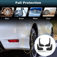 thumbnail image 3 of Guardabarros Splash Guards Direct Fit de Unique Bargains para MG HS 2018-2024 Delantero y Trasero Pre-perforado 1 Juego Kit de Protección Todo Clima, 3 of 7