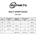 thumbnail image 3 of SHIHUALQ 3 Pairs Soccer Football Socks for Youth Baseball Softball Socks for Women and Men Boys Girls, 3 of 7