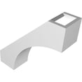 thumbnail image 5 of Ekena Millwork 3"W x 10"D x 10"H Westlake Architectural Grade PVC Knee Brace, 5 of 6