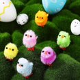 thumbnail image 2 of 18 Pcs Easter Mini Chicks Fuzzy Chicks Fluffy Easter Chicks Fake Easter Chicks Easter Chicks Decorations, 2 of 3