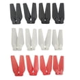thumbnail image 2 of 12 piezas de accesorios de hélice de hoja de cuadricóptero plegable para E58 S168 JY019 RC piezas de repuesto Baoblaze Propulsor de hélice RC Drone, 2 of 8