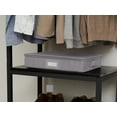 thumbnail image 5 of Covermates Keepsakes Zip-Top Storage Box with Trays - Heavy Duty Polyester- Reinforced Handles - Stackable Design - Indoor Storage, Graphite, 5 of 8
