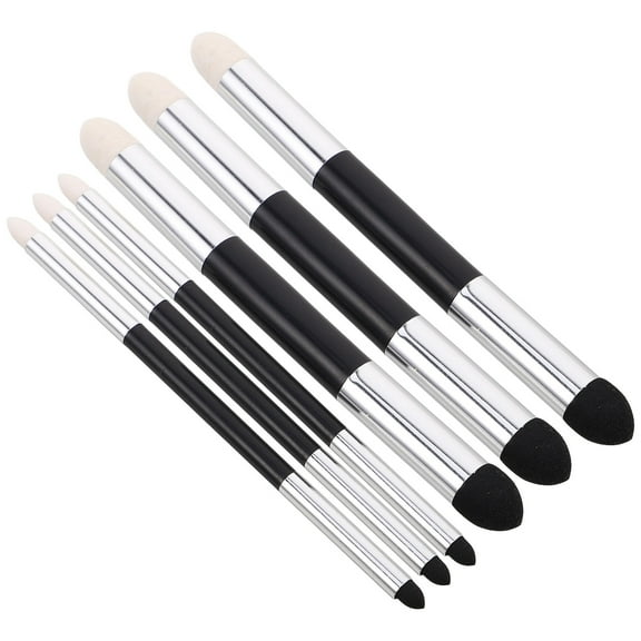 KONTONTY 6Pcs Sponge Eraser Pen Black Detail Erasing Tool for Drawing Art and Illustration