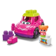 MEGA BLOKS Catie Convertible Fisher-Price Toy Blocks with 1 Figure (6 Pieces) for Toddler