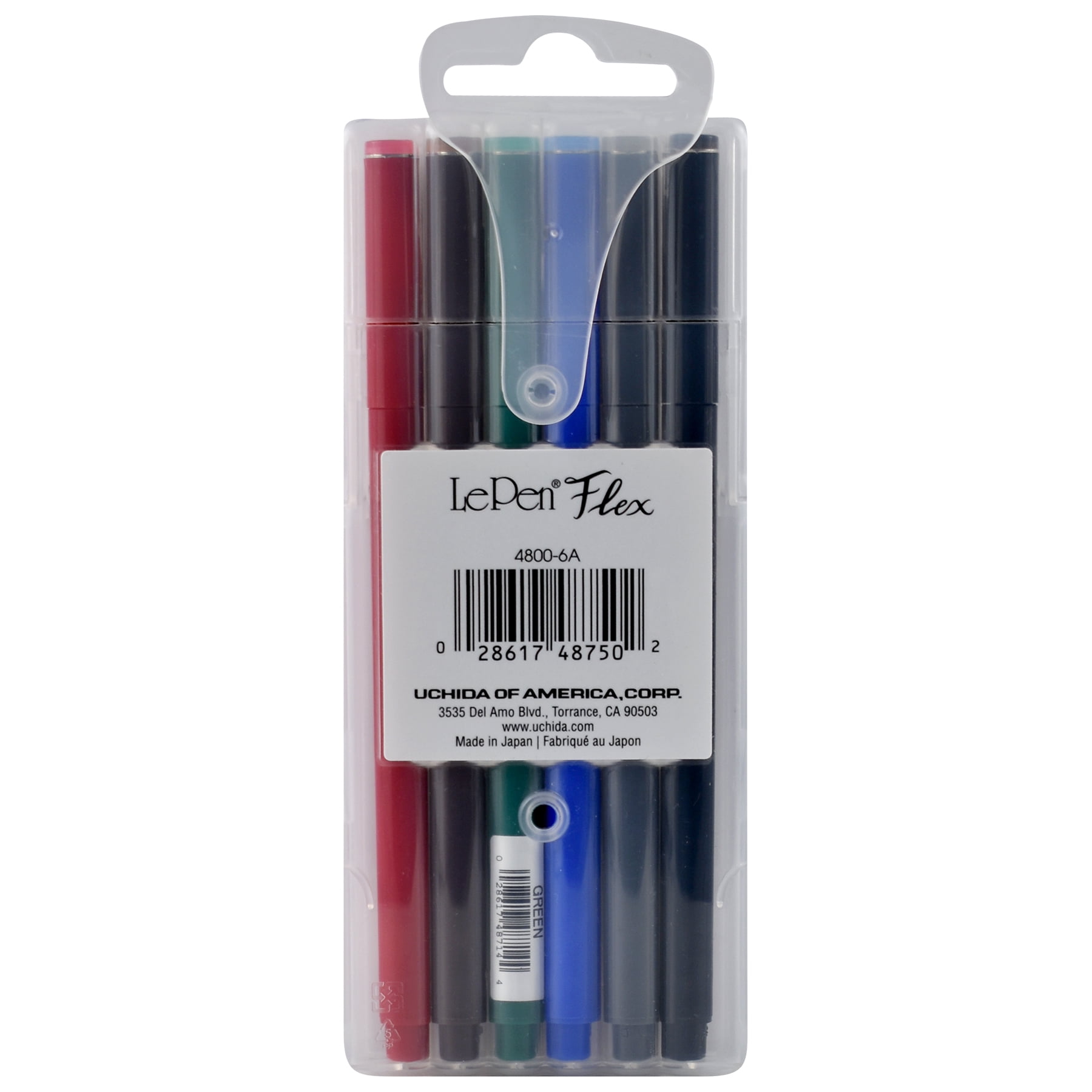 Le Pen Flex Primary Set with Flexible Brush Tip for Creative Journaling
