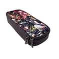 thumbnail image 5 of Slayer Nezuko Kamado Pencil Case Leather Holder Office Buggy Pouch Zipper Pen Stationery Bags, 5 of 6