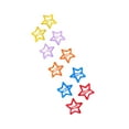 thumbnail image 1 of 10 pinzas de metal para el pelo con forma de estrella, accesorios para el cabello para mujeres y niñas., 1 of 1