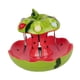 thumbnail image 5 of Juego de Platos de Frutas con Plato de Cerámica único, Tenedores de Acero Inoxidable, Fácil de Limpiar, Solución de Almacenamiento Compacta para Cocin Sandía 21cmx18cm, 5 of 8