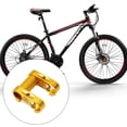 thumbnail image 4 of Advancent Gold Double Stem Handle Convertor Cycle Hollow Ultralight Sports SP8 Piezas de conversión Extensión de manillar plegable Ciclismo, 4 of 6