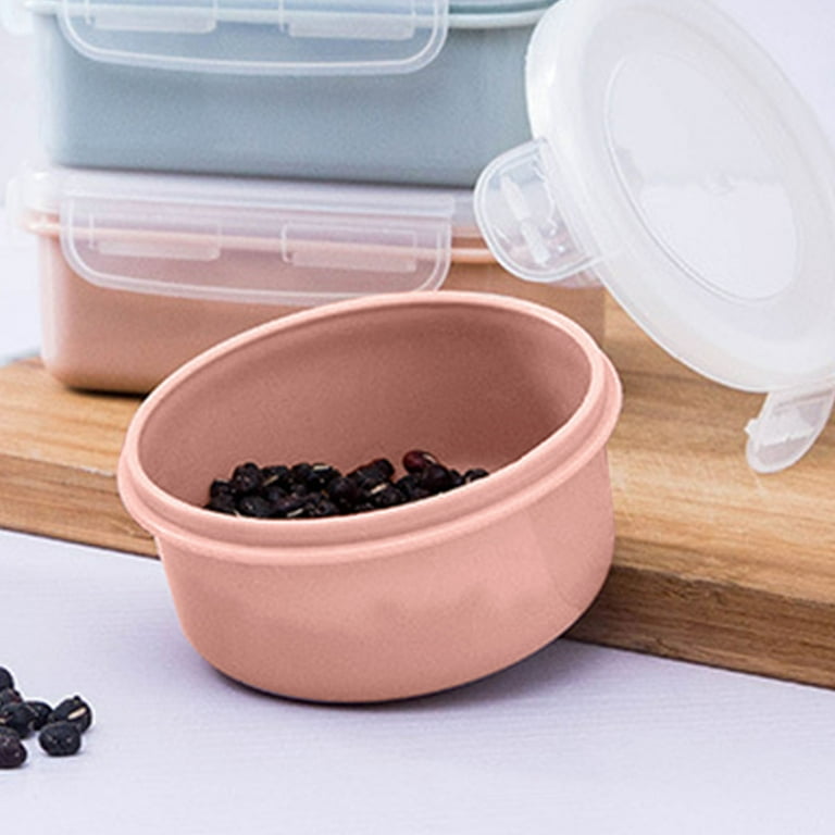 Mini Round Food Preservation Box, Rectangular Plastic Storage Box, Small  Lunch Box, Kitchen Bento Box, Refrigerator Sealing Box, Food Container,  Kitchen Supplies For Teenagers And Workers, For Back To School, Classroom 