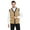 Beige, variant on Toptie Men's Sweater Cardigan Vest Slim Fit Stylish Button Down Knitted-Beige-XL