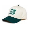 thumbnail image 2 of Funky Junque Two Tone Vintage Snapback Hat - Irish Goodbye Expert - Green/Beige, 2 of 8