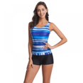 thumbnail image 1 of Maillot de Bain Deux Pièces pour Femmes Tancibi, Main au Dos, Pingpe, Pantalon de Natation de Rue, 1 of 7