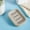 #4-Light Blue【1x Soap Box】【The New Standard of Style】, variant on Soap Box Container with Drainage Layer, Leakproof Plastic Soap Saver Case for Travel and Bathroom, Portable Soap Holder to Keep Bar Dry in Gym or Camping, Topliu