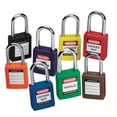 thumbnail image 1 of Brady 262-99552 Keyed Different One And Half Inch Shackle Safety Locks, 1 of 1
