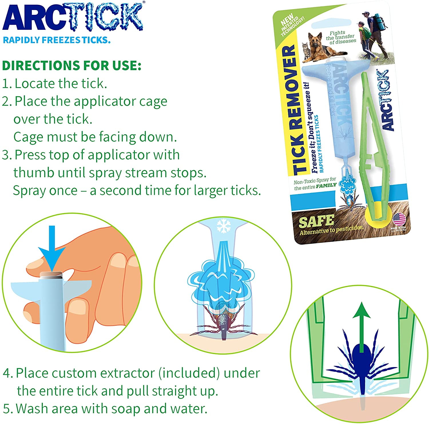 ARCTICK Tick Remover