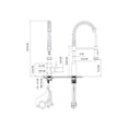 thumbnail image 5 of Llave mezcladora monomando Tecnolam TEC102SS INOX semi-profesional, 5 of 5