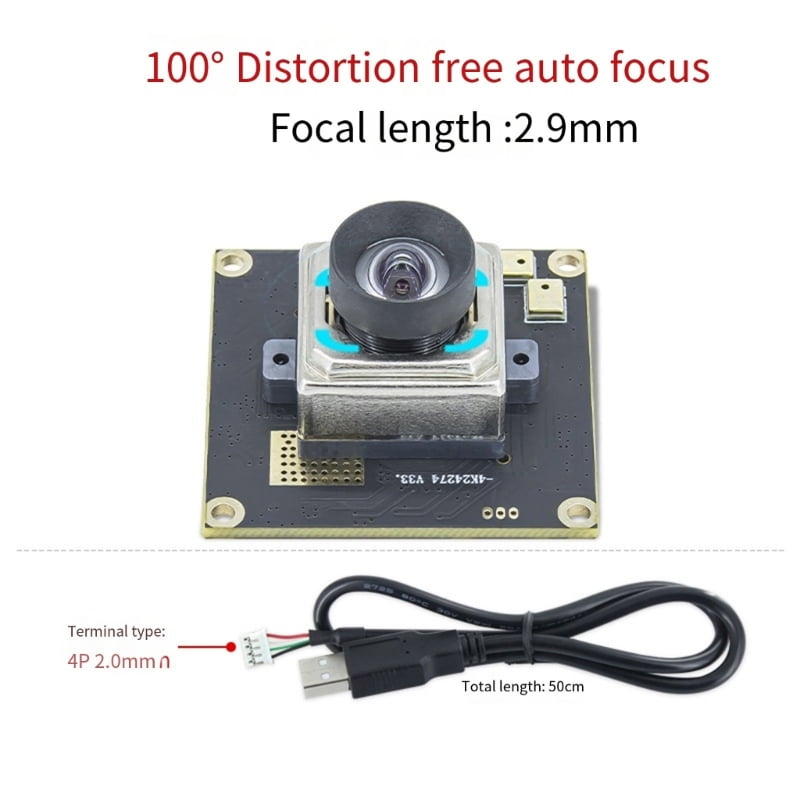 4K Webcam with IMX274 Sensoring Camera Module 3840x2160 Resolution at 30FPS for Video Conferencing and Online Education