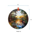 thumbnail image 5 of Custom Florida Everglades Ornament | Faux | Unique Souvenir |Vacation Travel Gift | Holiday |Christmas Decor, Holiday Keepsake, Xmas Tree Hanging Decoration, Seasonal Gift Idea, Co, 5 of 5