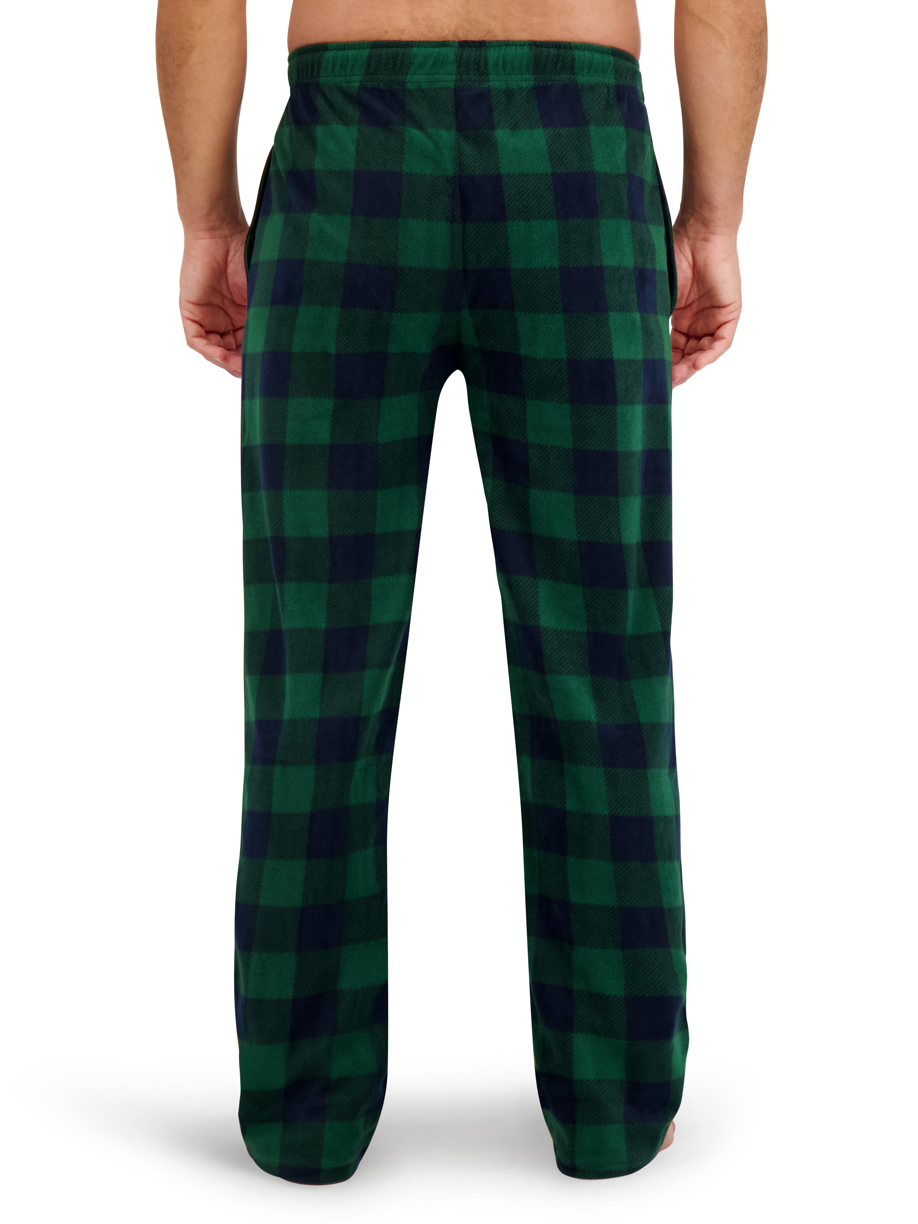 Hanes Men's Cozy Microfleece Pajama Sleep Pants, 2-Pack, Sizes S-2XL