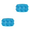 thumbnail image 4 of Electronicheart 1PCS Cake Mold 6 Grids Non -stick Ice Ball Making Mould Silicone Kitchen Baking Chocolate Maker Blue 2Set, 4 of 6