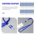 thumbnail image 6 of 20 Pcs ID Lanyard Breakaway Lanyards Detachable Lanyard Clip No Lanyard Name Tag Lanyard, 6 of 6