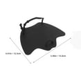 thumbnail image 6 of LOLIPPYY 1Pair Comfortable Silicone Swim Hand Paddles Black for Swimming Efficiency and Snorkeling Training, 6 of 8