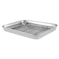 thumbnail image 4 of 9 Inch Toaster Oven Tray and Rack Set, with Cooling Rack,Dishwasher, 4 of 6