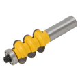 thumbnail image 1 of High-Performance Triple Flute Router Bit for Woodworking – Carbide-Tipped, Heat-Resistant Coating, 1/2-Inch Round Shank, Ideal for MDF, Plywood, and Solid Wood, 1 of 6