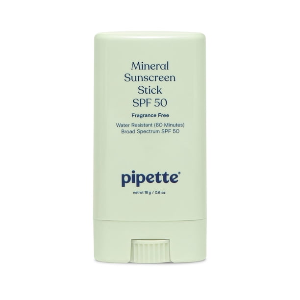 Protector solar en barra Pipette Baby SPF 50 Mineral 17 ml
